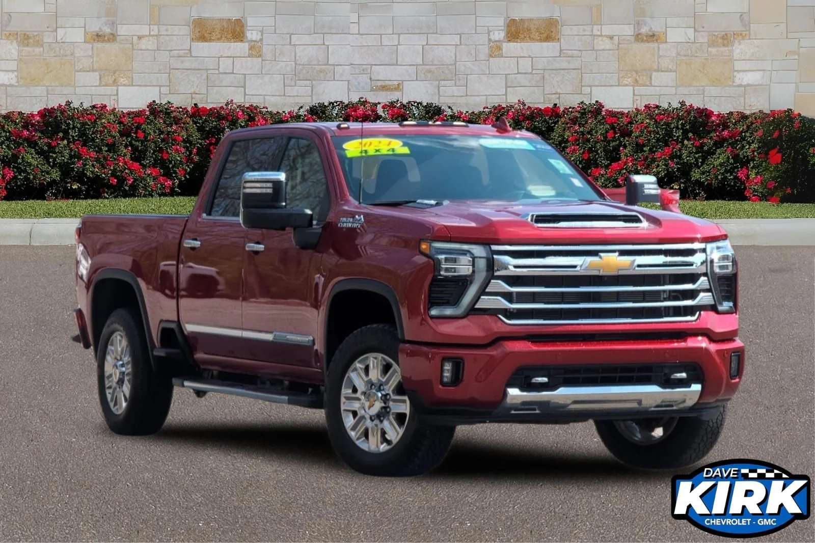 Used 2024 Radiant Red Tintcoat Chevrolet High Country image 1