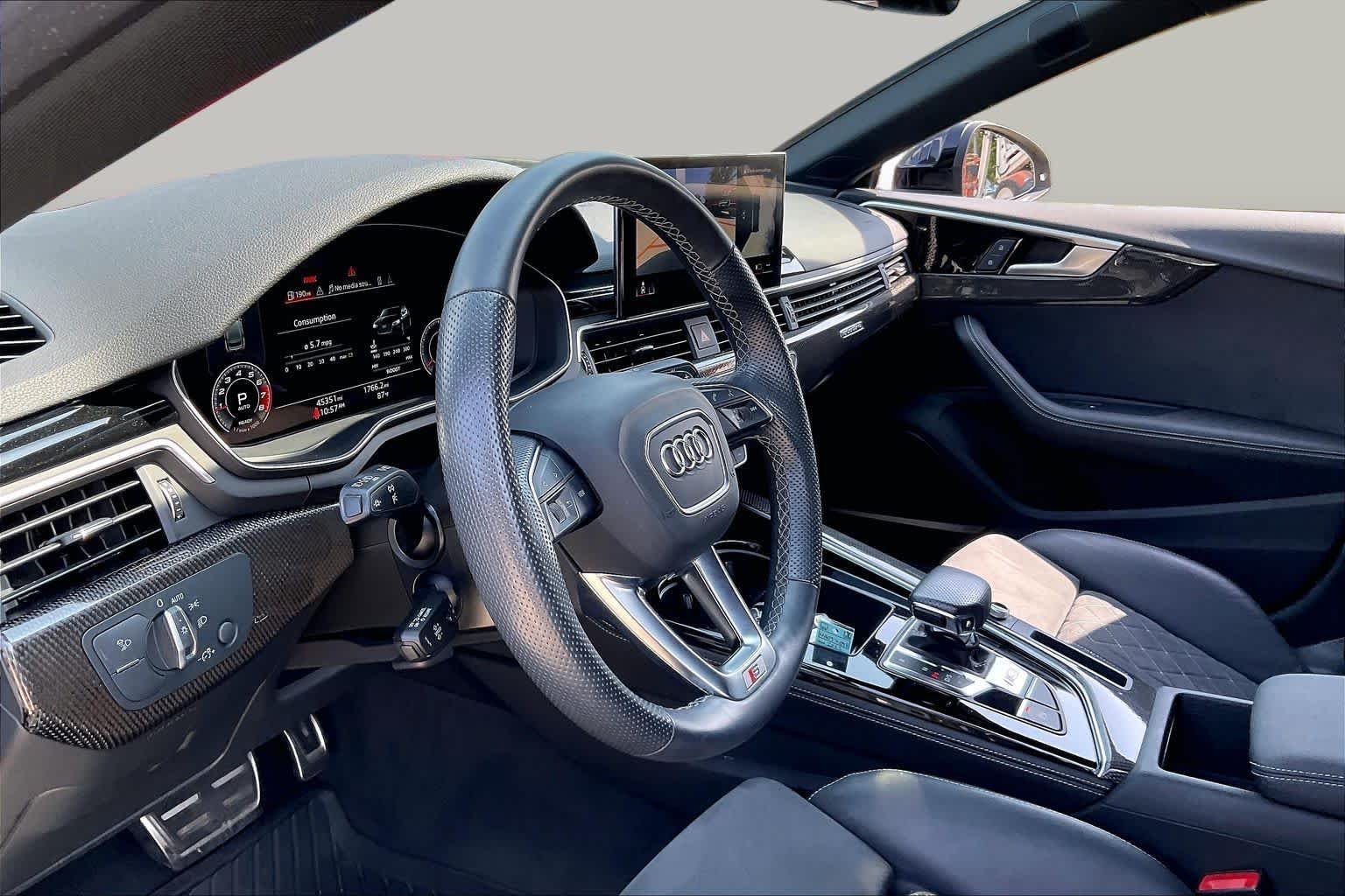 Used 2022 Mythos Black Metallic Audi Premium Plus image 16