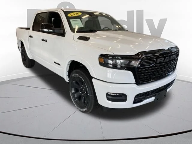 New 2026 Bright White Clear-Coat Exterior Paint RAM Big Horn/Lone Star image 7