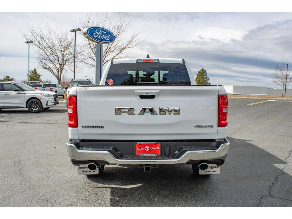 New 2026 Bright White Clearcoat Ram Laramie image 6