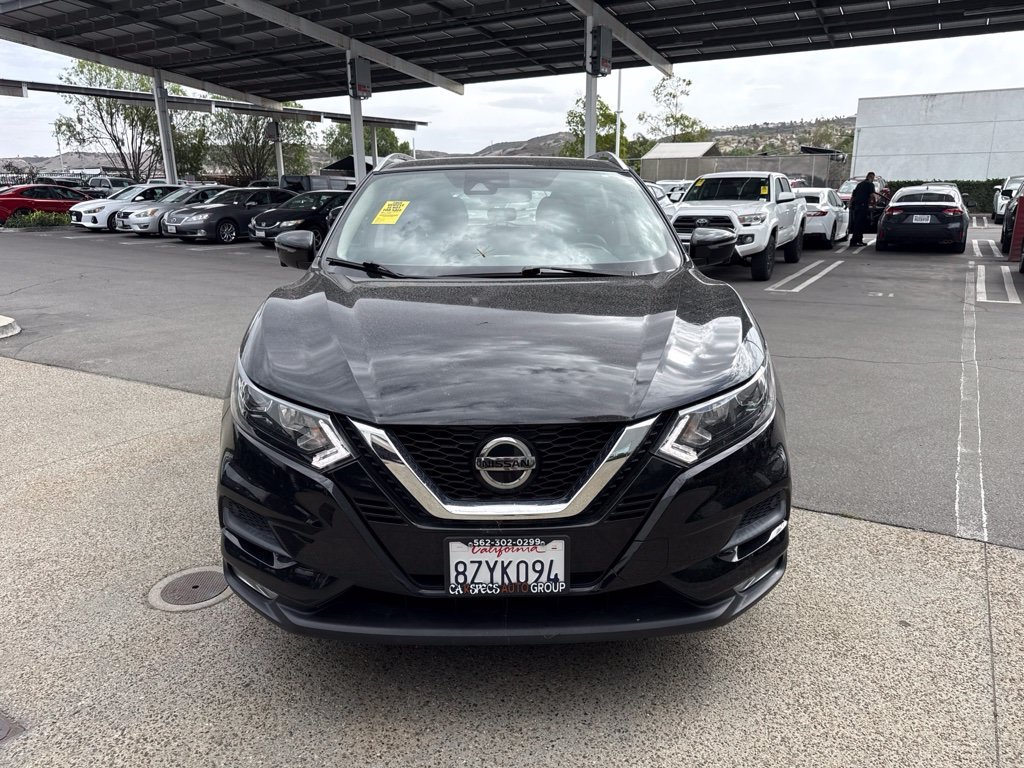 Used 2021 Magnetic Black Pearl Nissan SV image 2