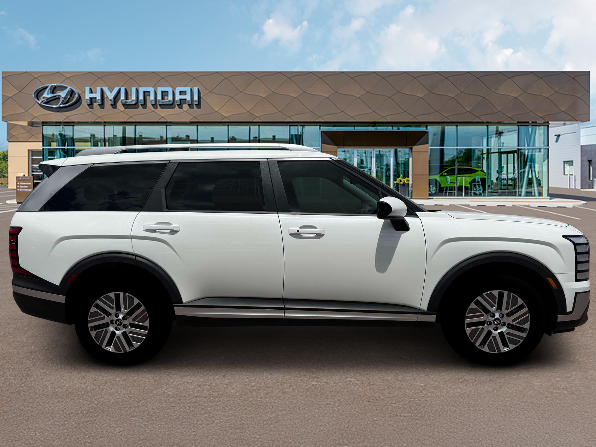 New 2026 White Hyundai Blue SEL 7P image 9