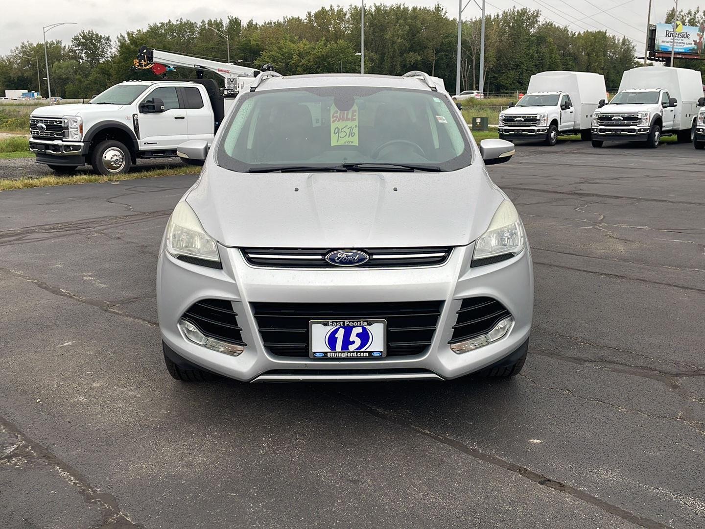 Used 2015 Ingot Silver Metallic Ford Titanium image 8