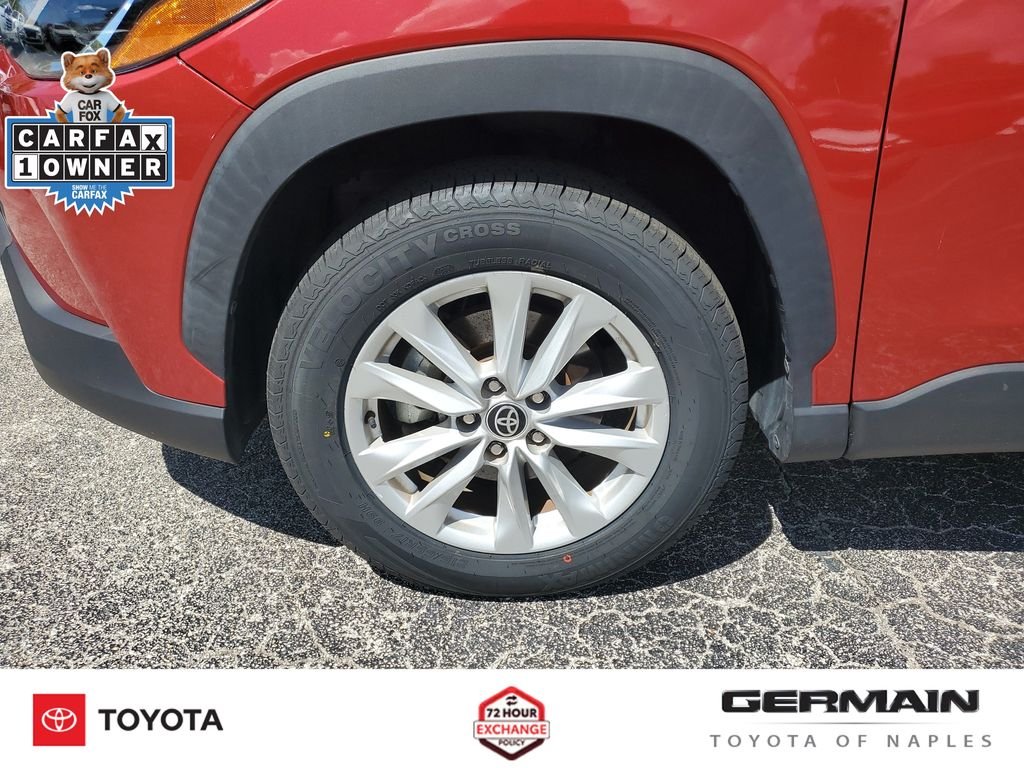 Used 2022 Red Toyota LE image 13