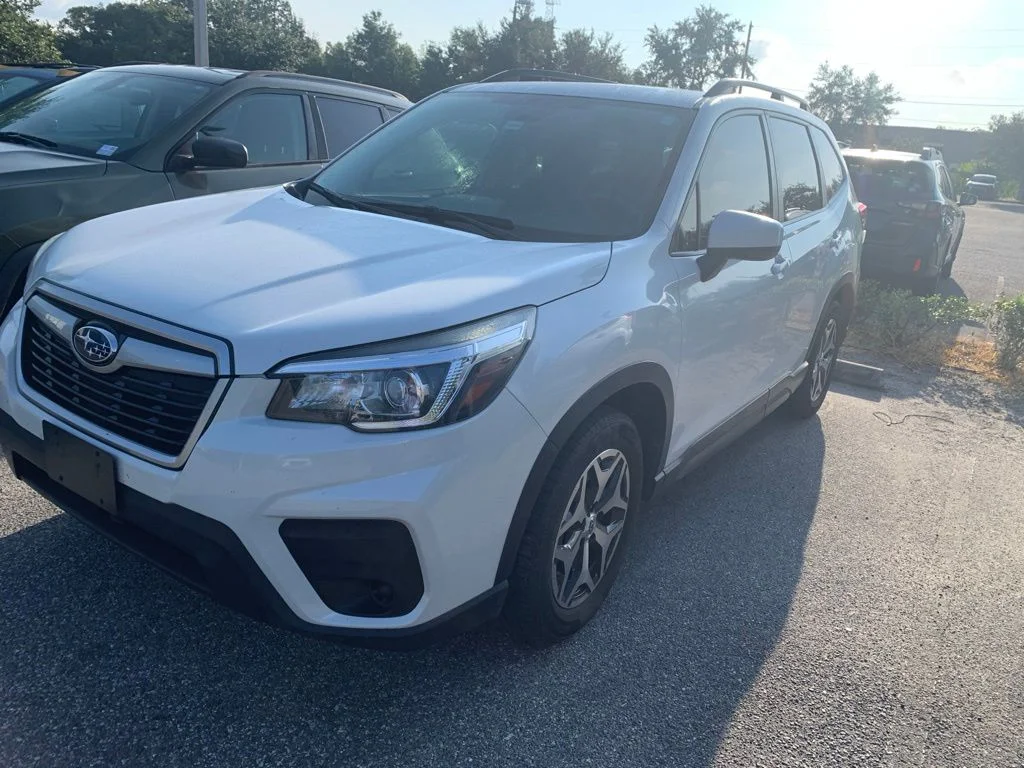 Used 2019 White Subaru Premium image 2