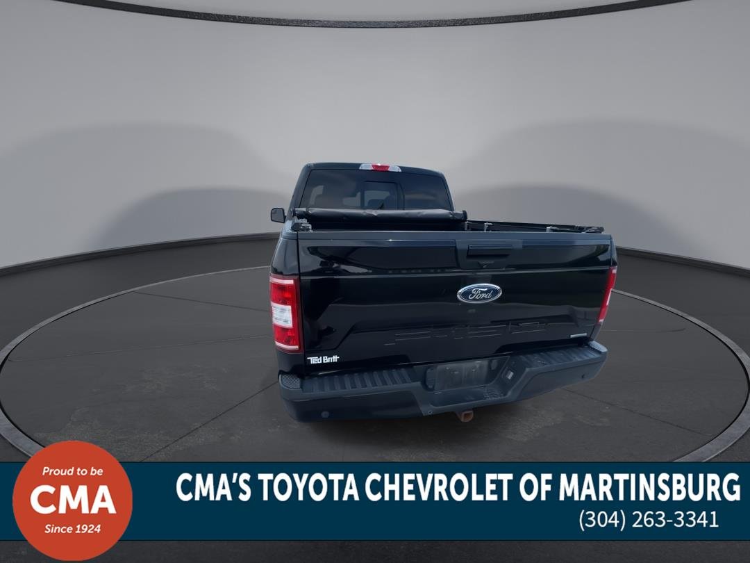 Used 2018 Shadow Black Ford XLT image 7