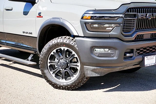 New 2026 Ceramic Gray Clear-Coat Exterior Paint RAM Rebel image 4