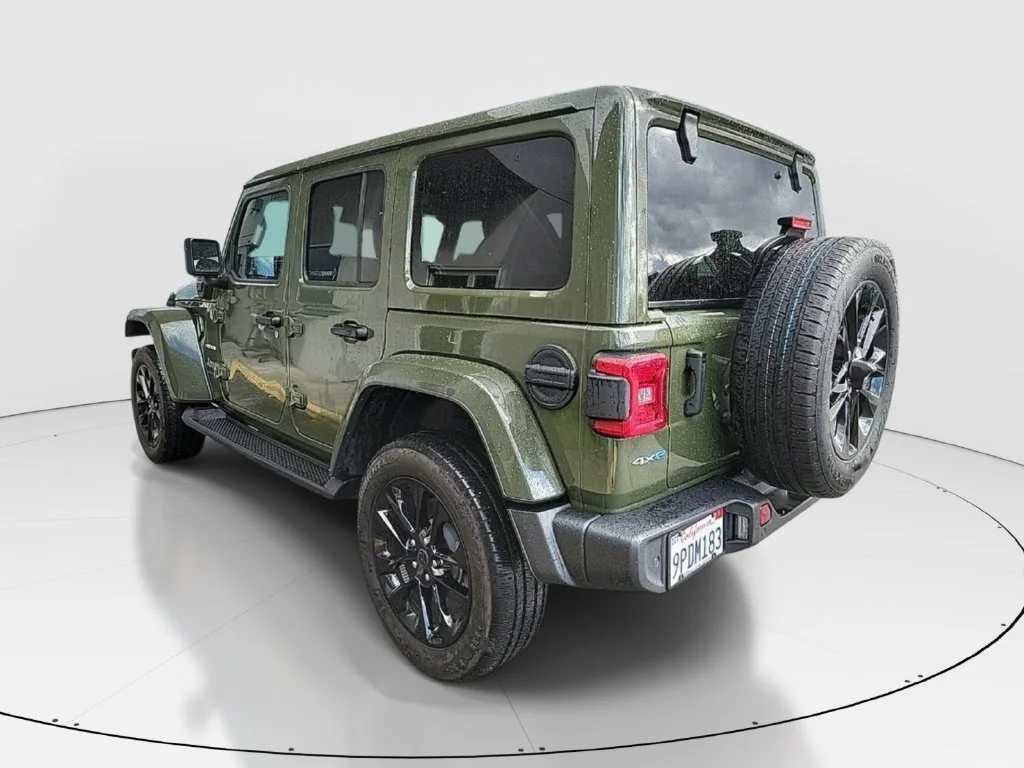 Used 2024 Green Jeep Sahara 4xe image 11