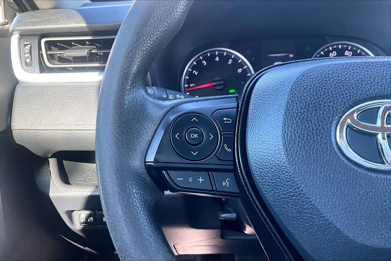 Used 2021 Magnetic Gray Metallic Toyota XLE image 24
