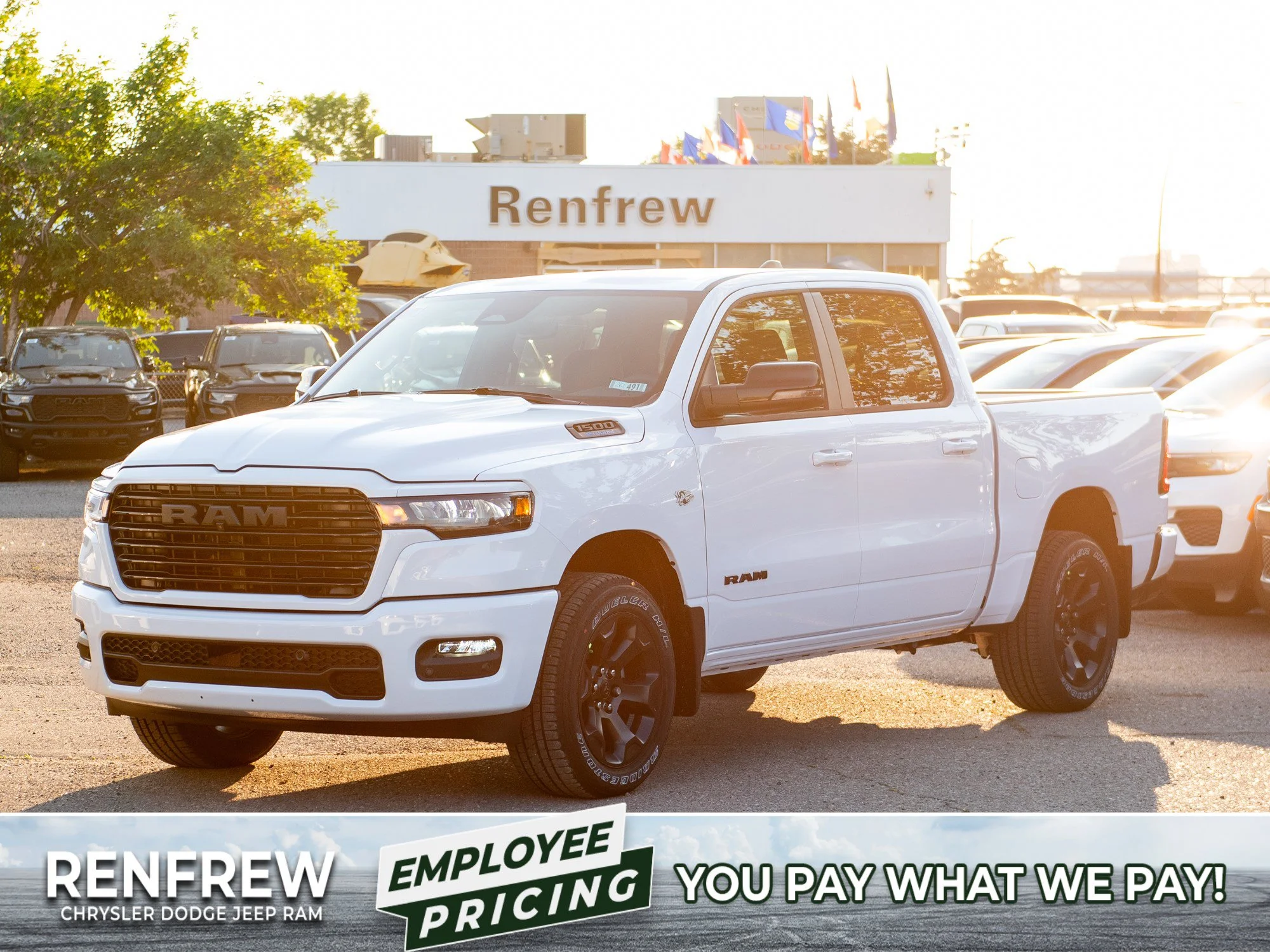 New 2026 White RAM Sport* image 1