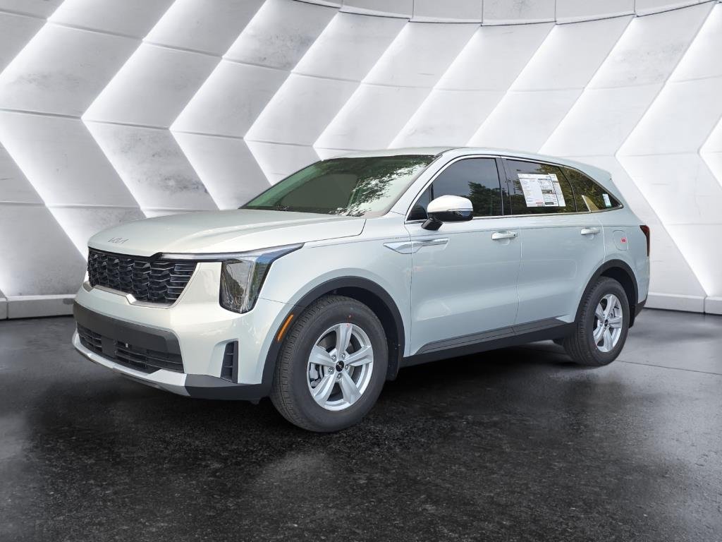 New 2026 Ivory Silver Kia LX image 1