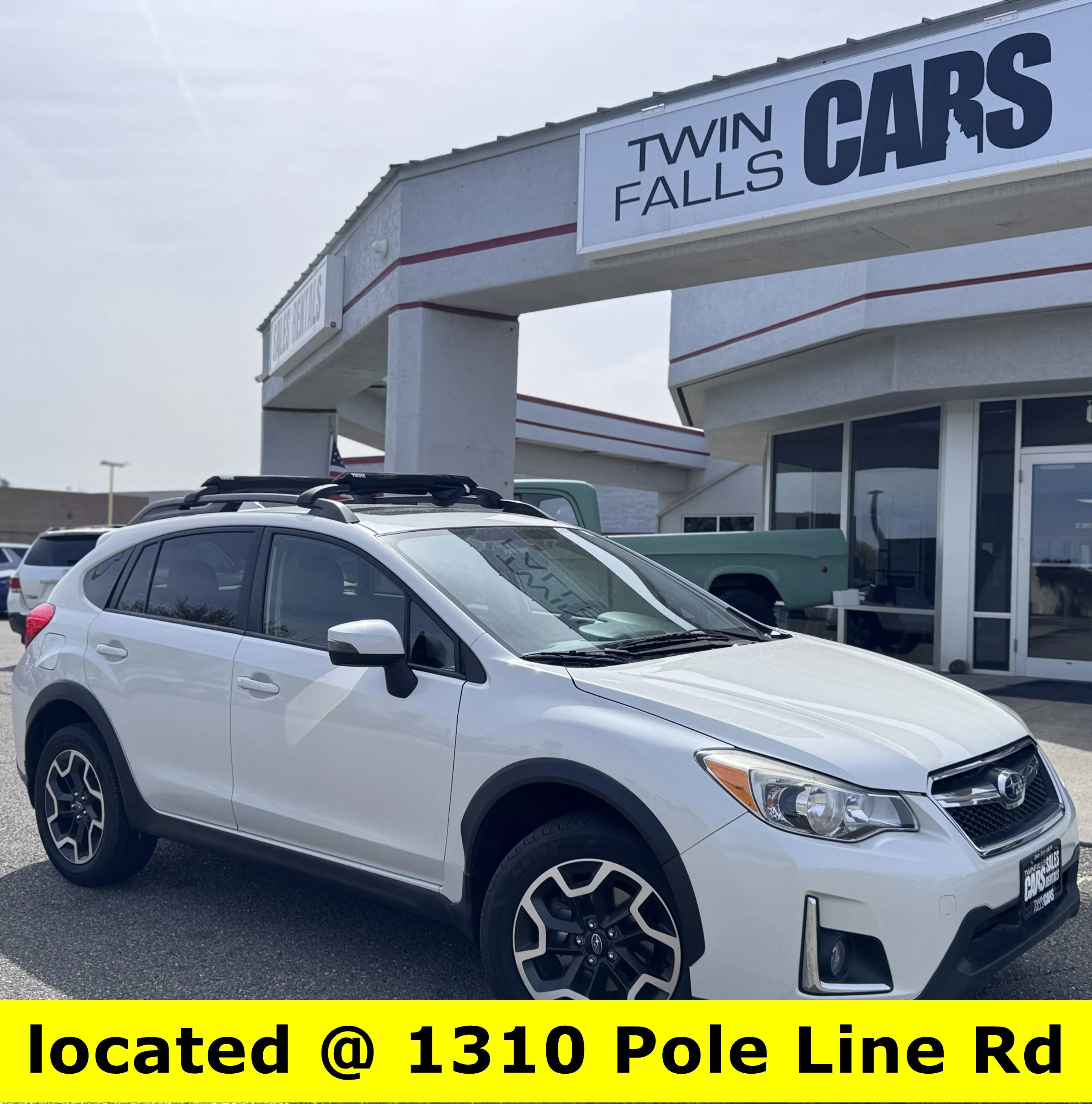 Used 2017 Crystal White Pearl Subaru Limited image 1