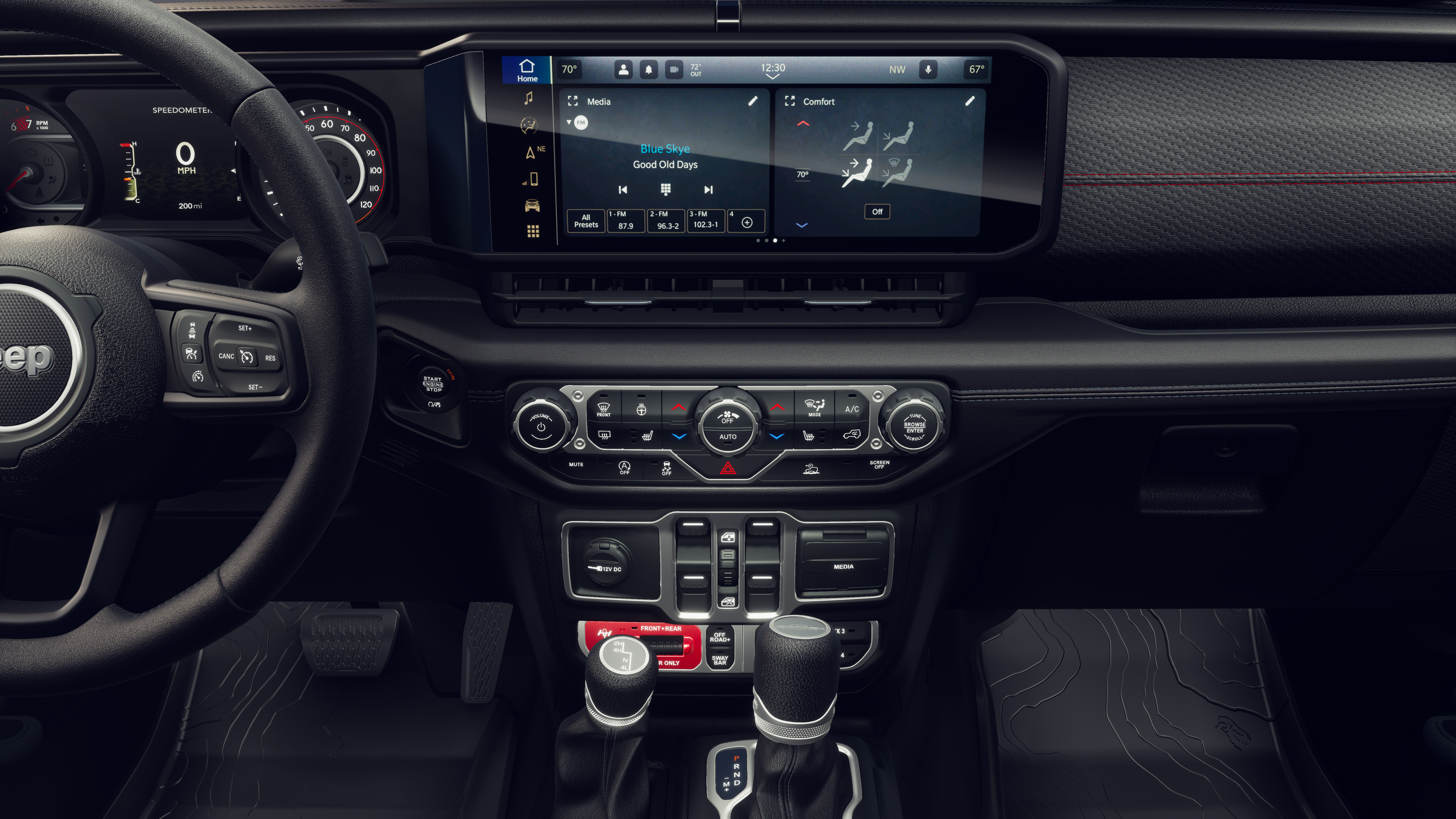 New 2026 Granite Crystal Metallic Clear-Coat Exterior Paint Jeep Rubicon image 17