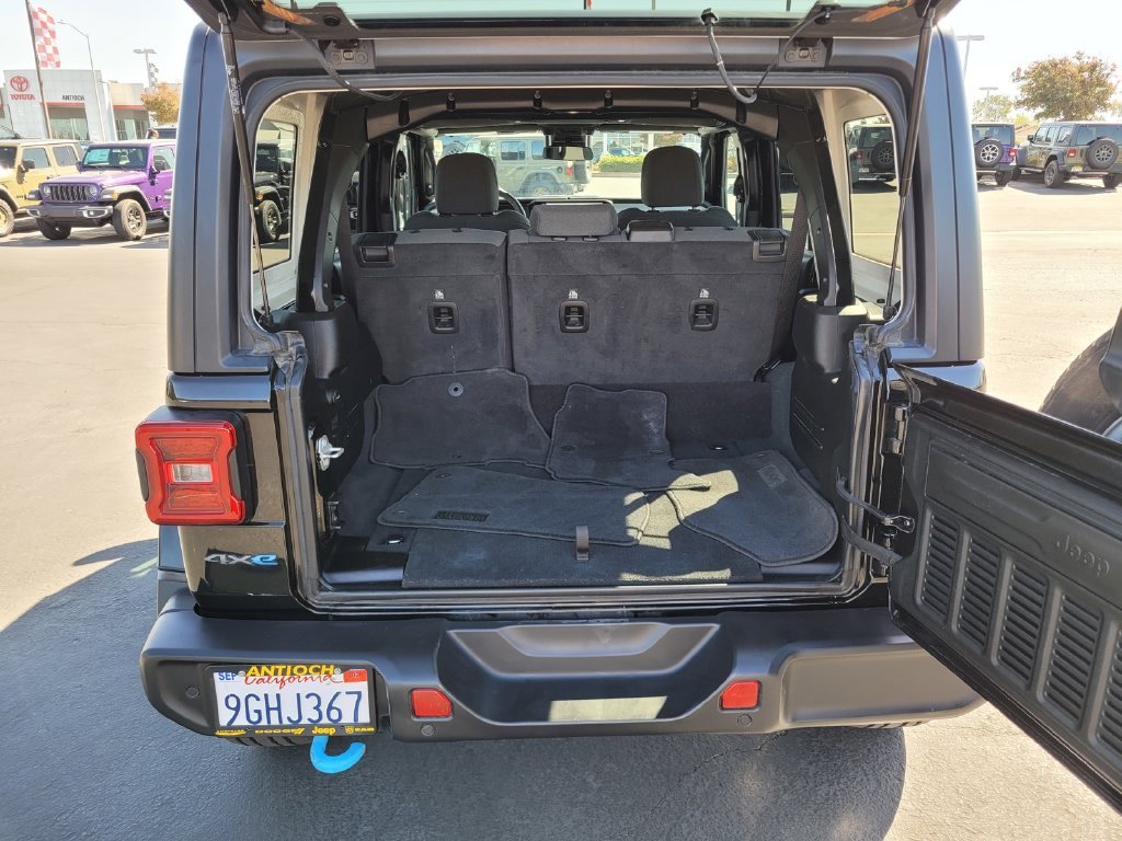 Certified Used 2024 Black Jeep Sport S 4xe image 9