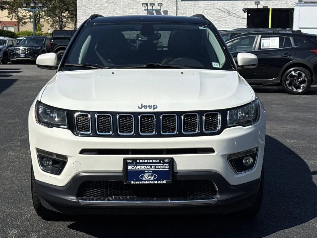 Used 2020 White Clearcoat Jeep Limited image 2
