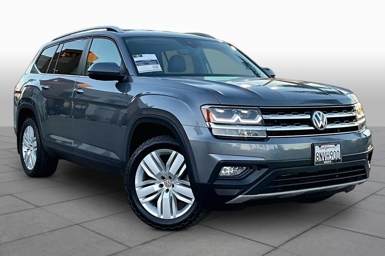 Used 2019 Volkswagen Atlas SE w/Tech with VIN 1V2UR2CA9KC553804 for sale in Newport Beach, CA