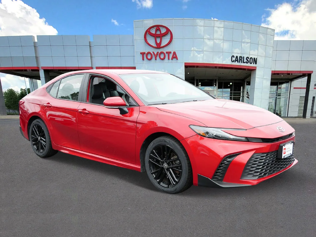 Used 2025 Toyota Camry SE with VIN 4T1DAACK9SU013242 for sale in Minneapolis, Minnesota
