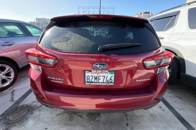 Used 2021 Crimson Red Pearl Subaru Base image 9