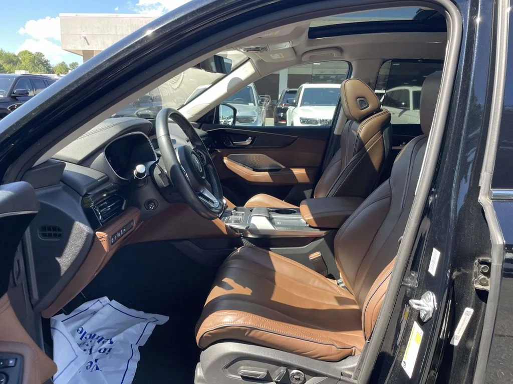 Certified Used 2023 Black Acura Advance image 27
