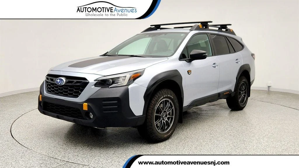 Used 2023 Ice Silver Metallic Subaru Wilderness CVT image 1
