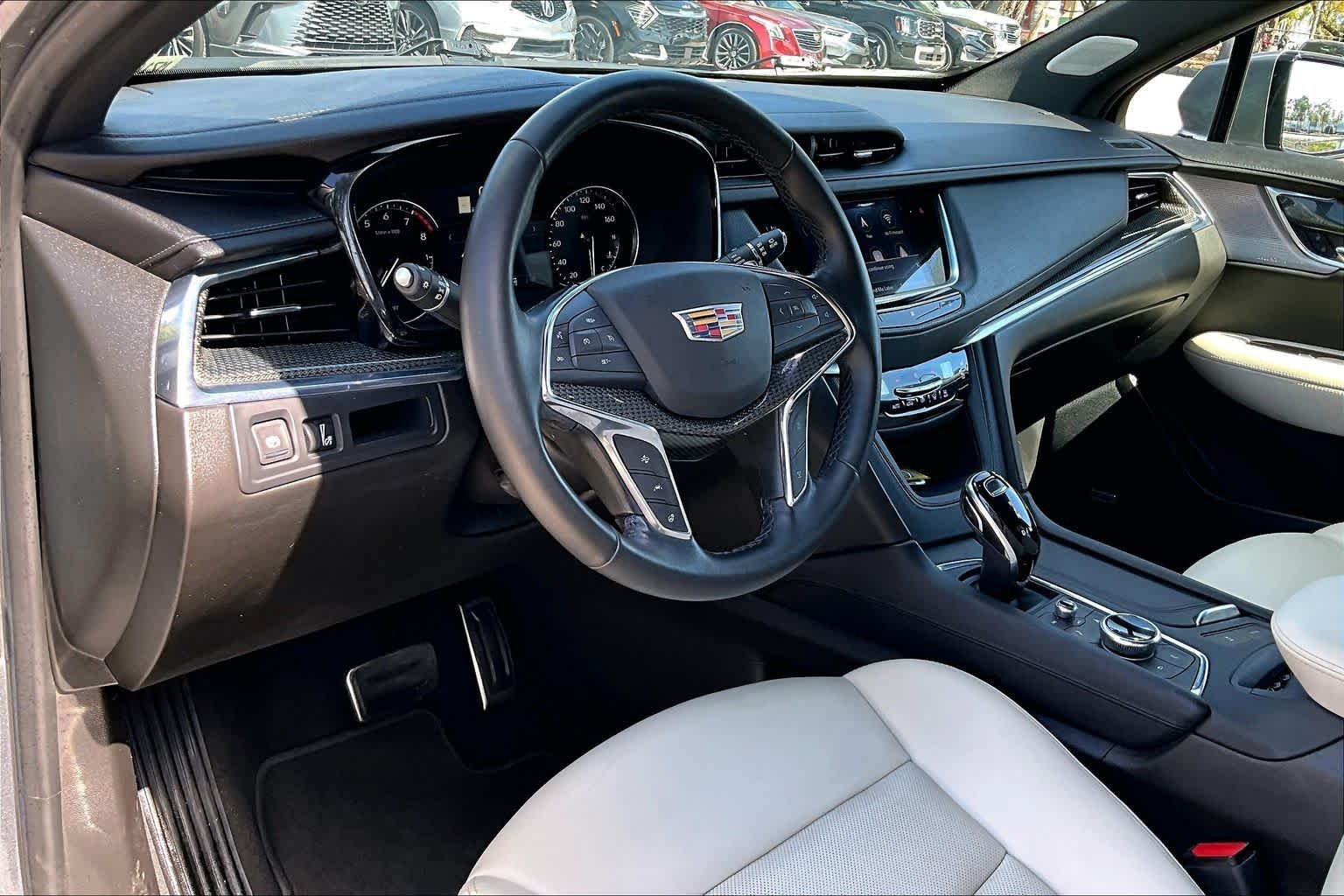 Used 2021 Satin Steel Metallic Cadillac AWD Sport image 18