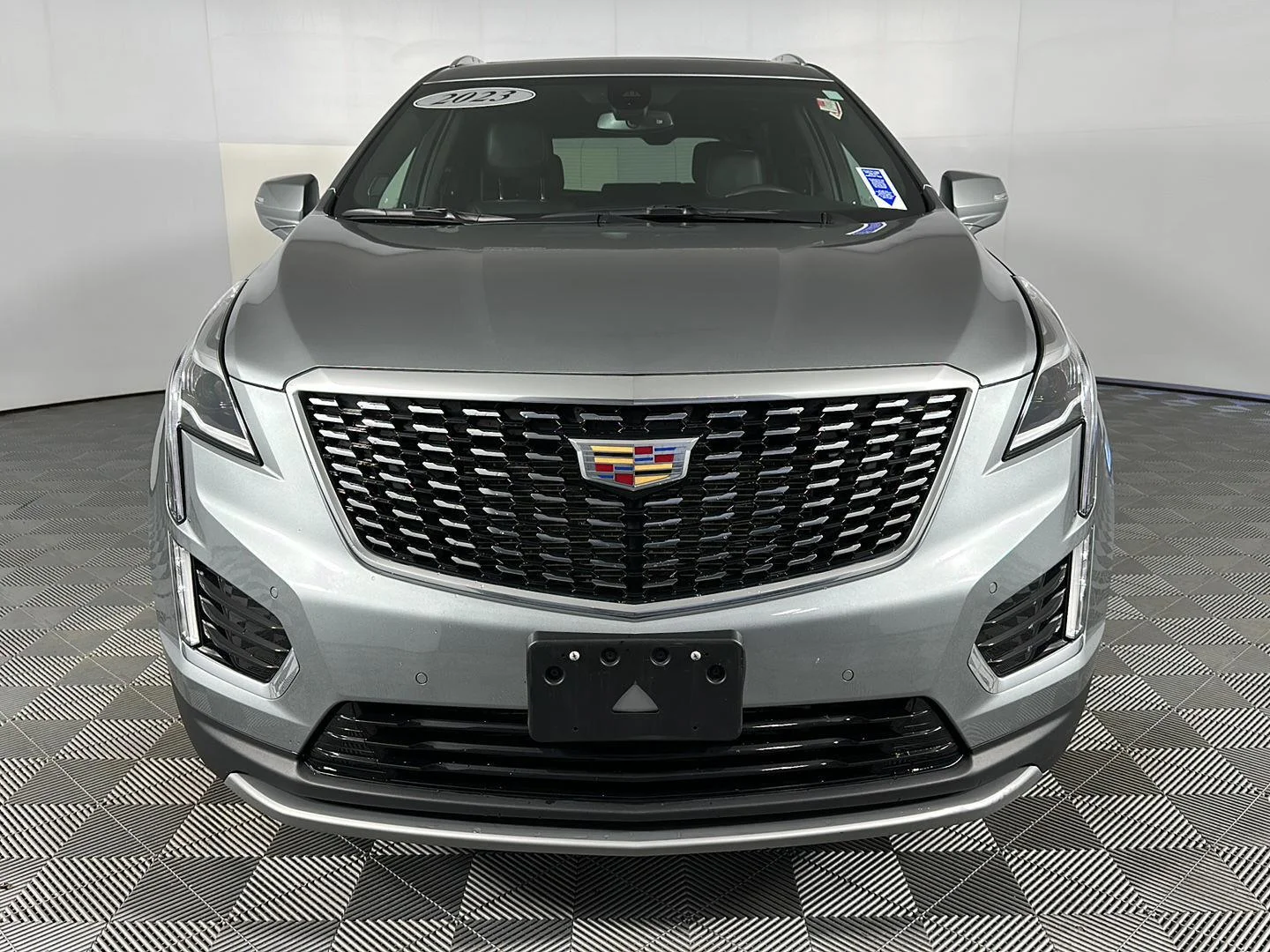 Used 2023 Argent Silver Metallic Cadillac AWD Premium Luxury image 2