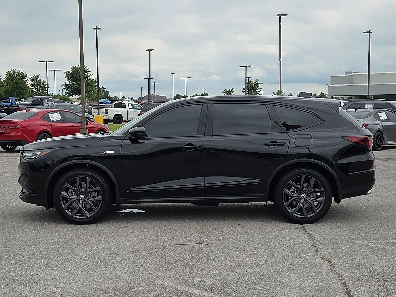 Used 2024 Majestic Black Pearl Acura w/A-Spec Package image 3