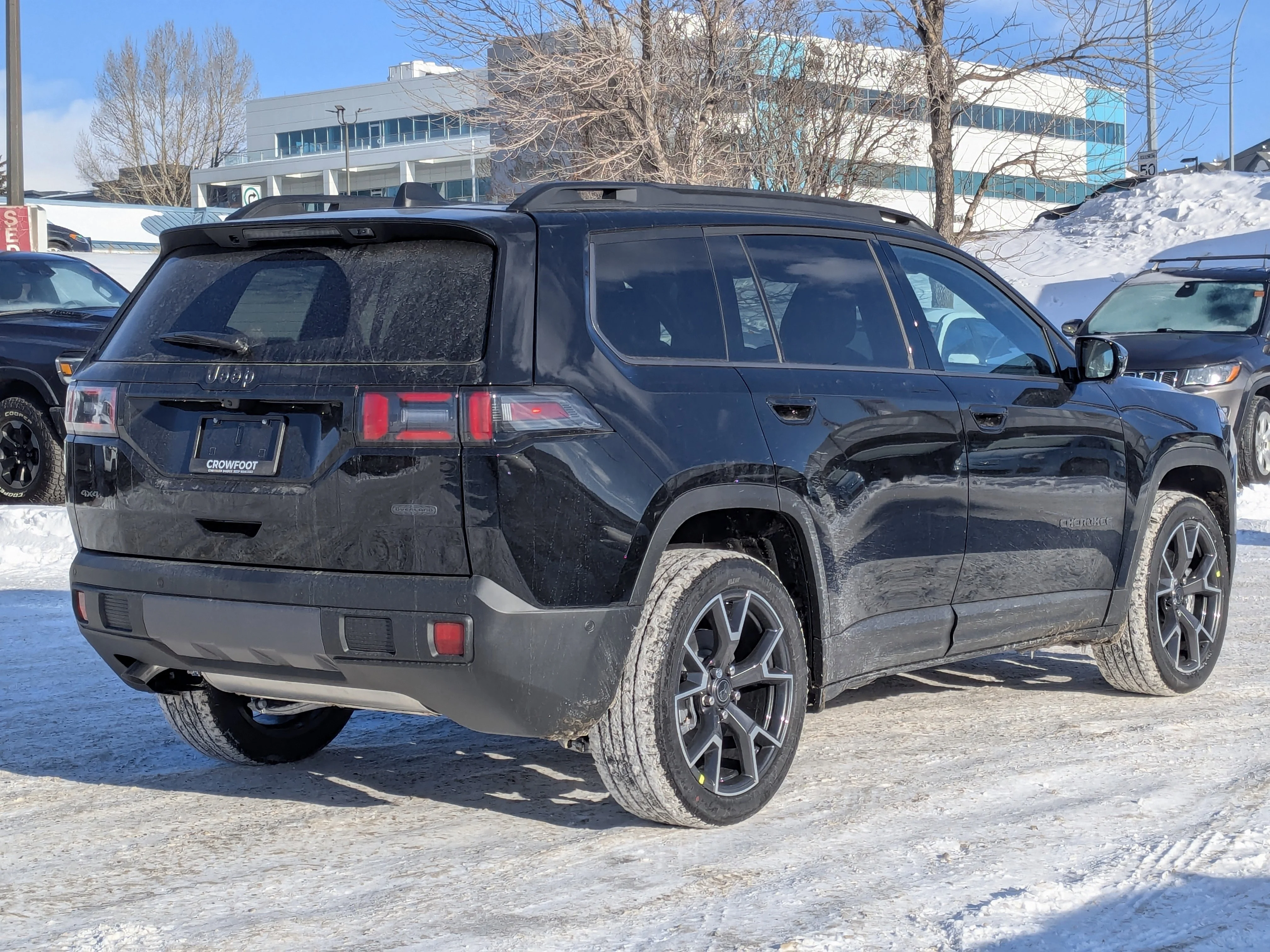 New 2026 Black Jeep Overland - - Surround View - Ventilated Seats - Remote Start & tons more! image 8