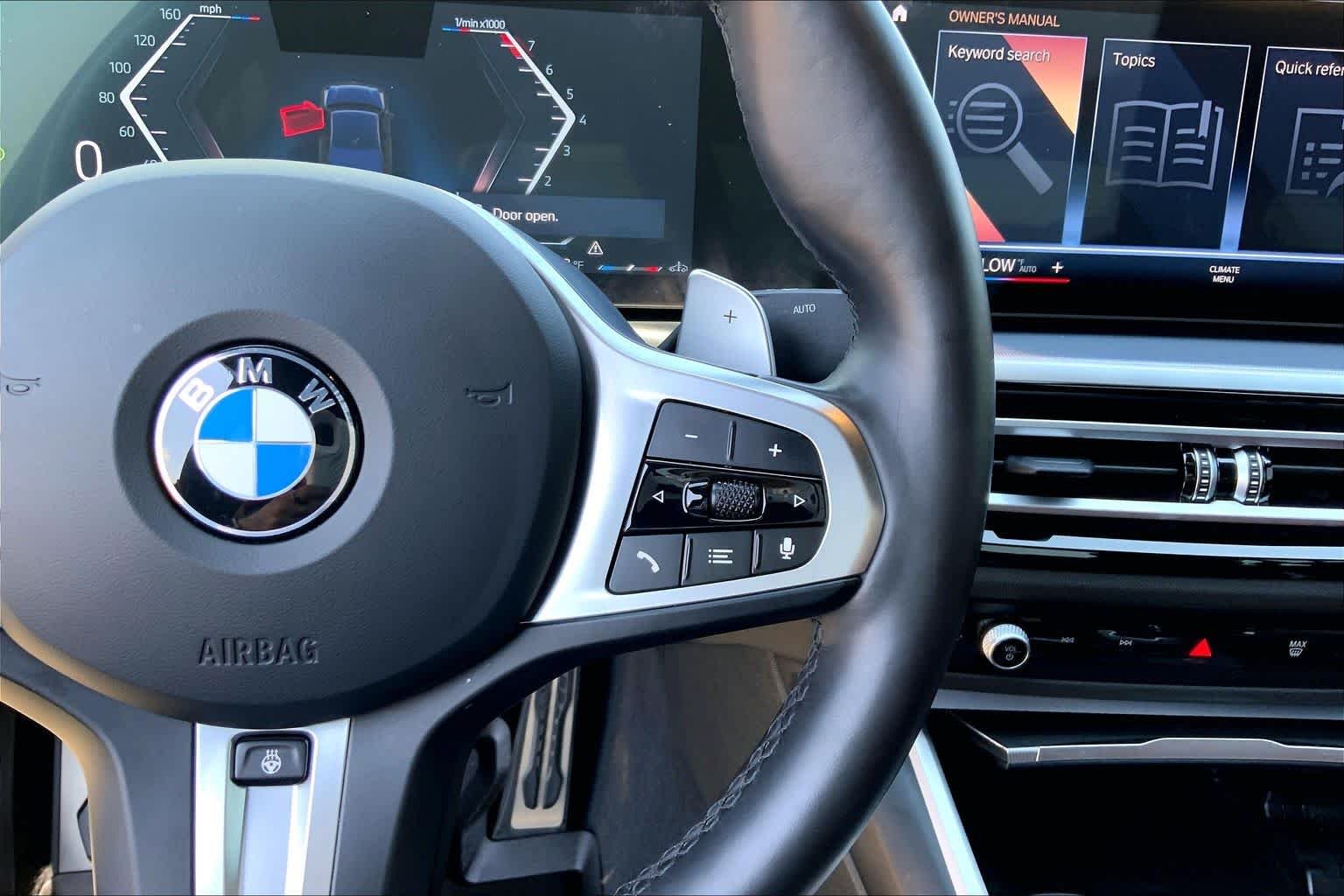 Used 2024 Black Sapphire Metallic BMW M340i xDrive image 23