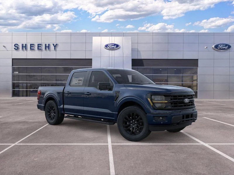 New 2026 Blue Metallic Ford XLT image 1