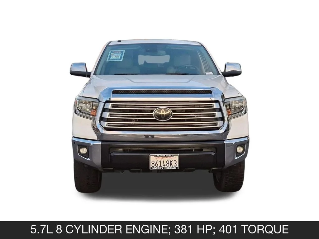 Used 2018 White Toyota Limited image 4