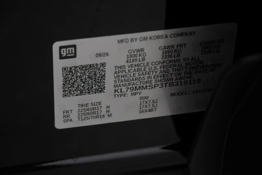 New 2026 Mosaic Black Metallic Chevrolet LS image 41