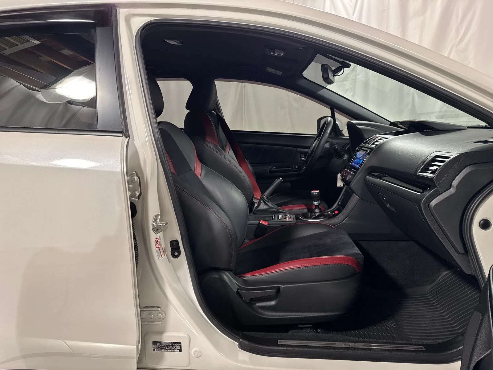 Used 2019 Crystal White Pearl Subaru STi image 11