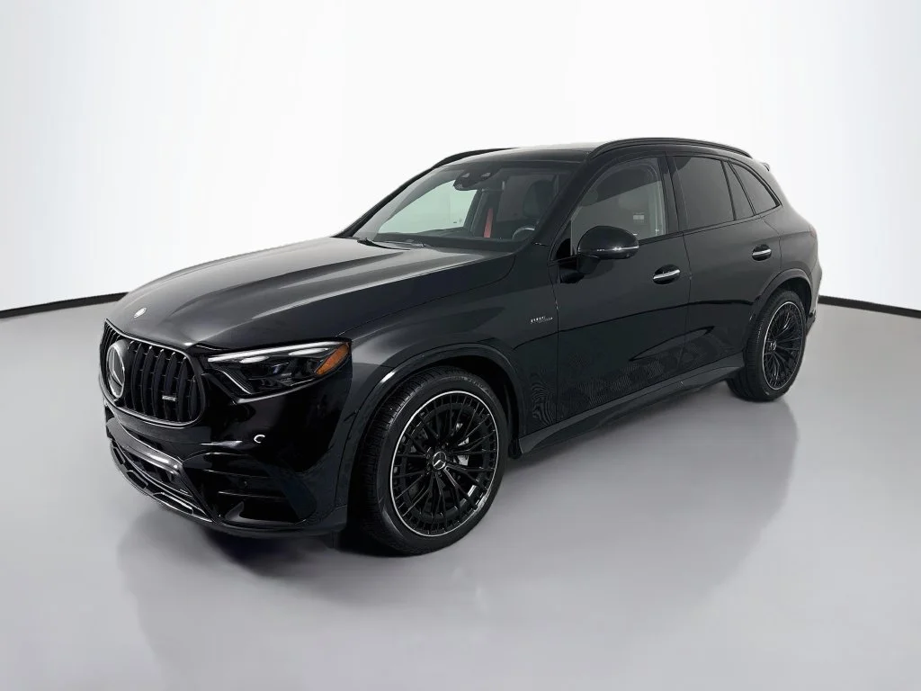 Certified Used 2024 Black Mercedes-Benz GLC 43 AMG® image 1