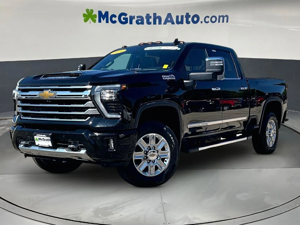 Certified Used 2024 Black Chevrolet High Country image 3