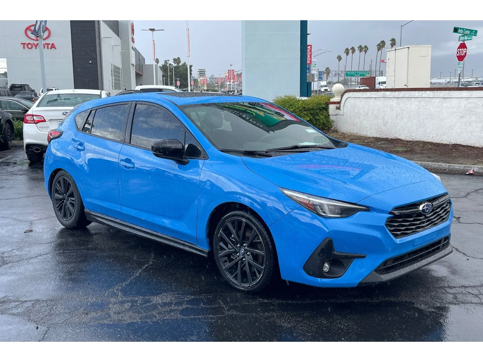 Used 2024 OASIS BLUE PEARL Subaru RS image 8