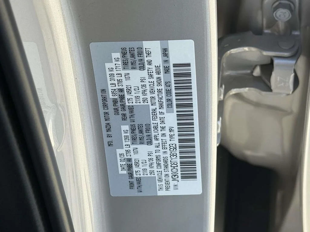 New 2026 Platinum Mazda 3.3 Turbo Premium image 33
