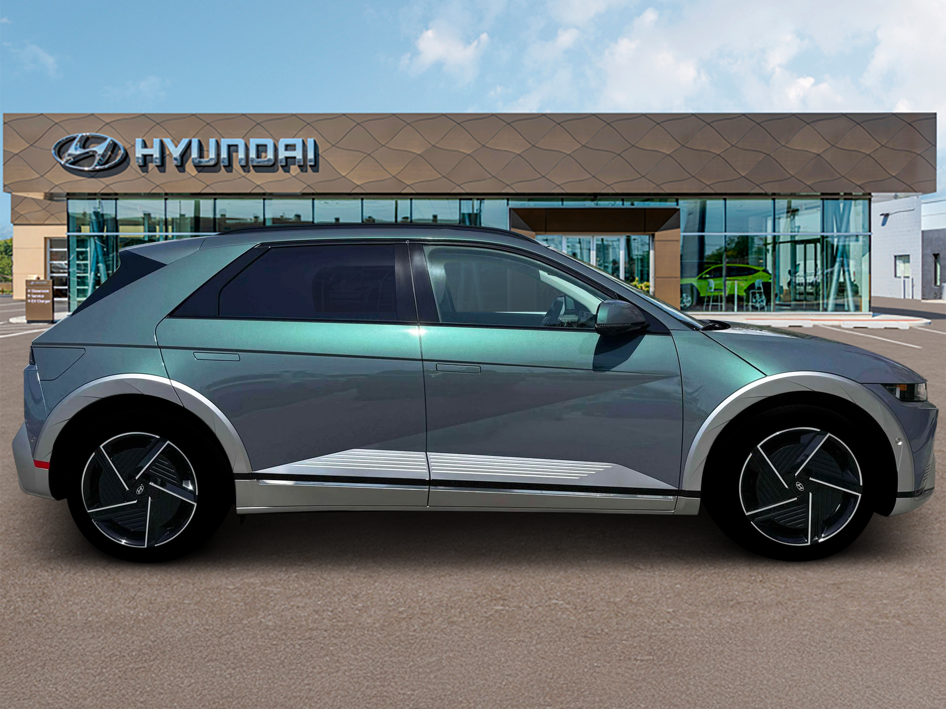 New 2025 Digital Teal Hyundai Limited image 9