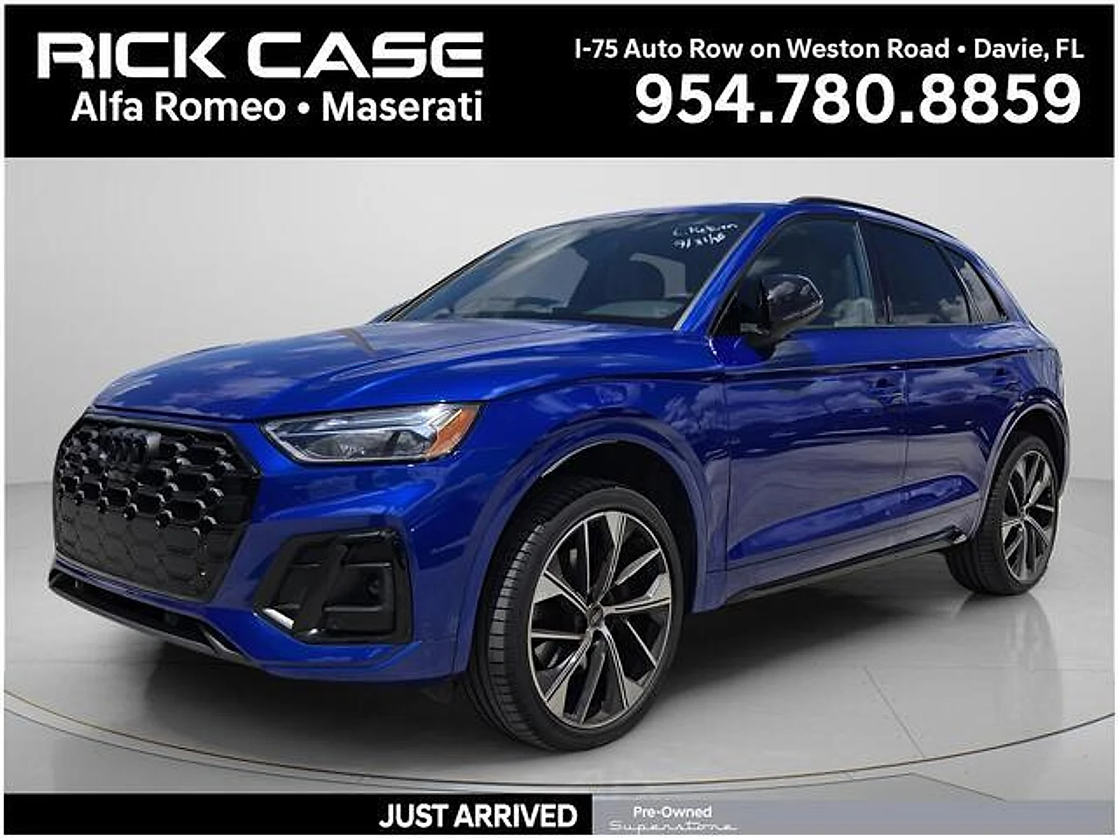 Used 2023 Ultra Blue Metallic Audi Premium Plus TFSI quattro Tiptronic image 1