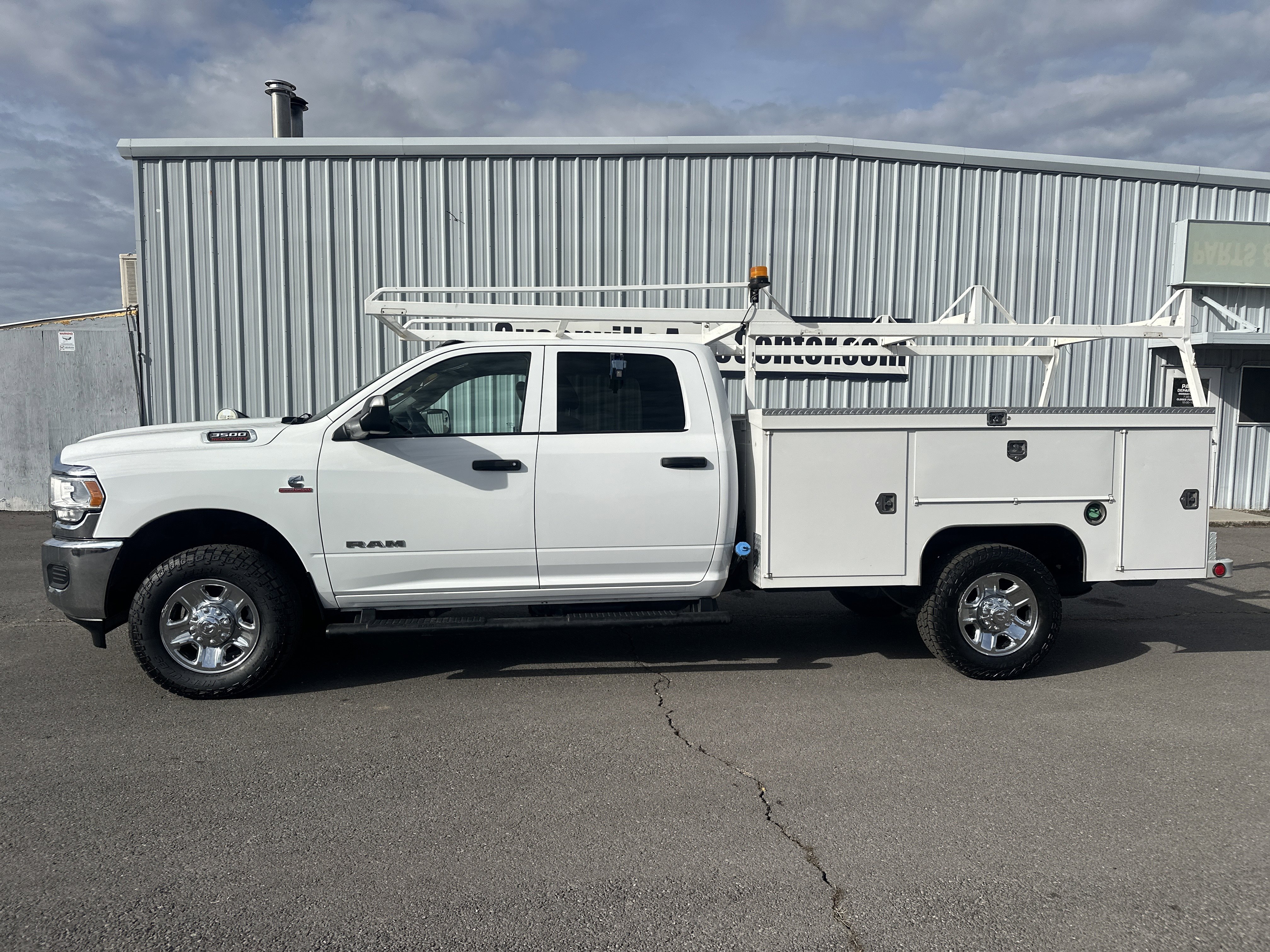 Used 2021 Bright White Clearcoat Ram Tradesman image 2
