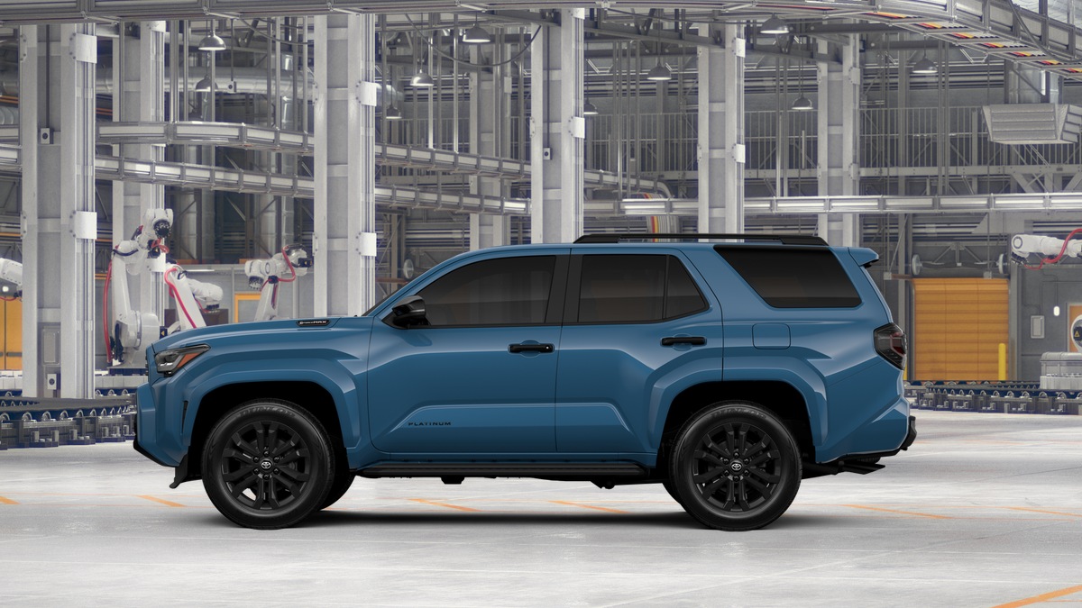 New 2026 Heritage Blue Toyota Platinum image 4