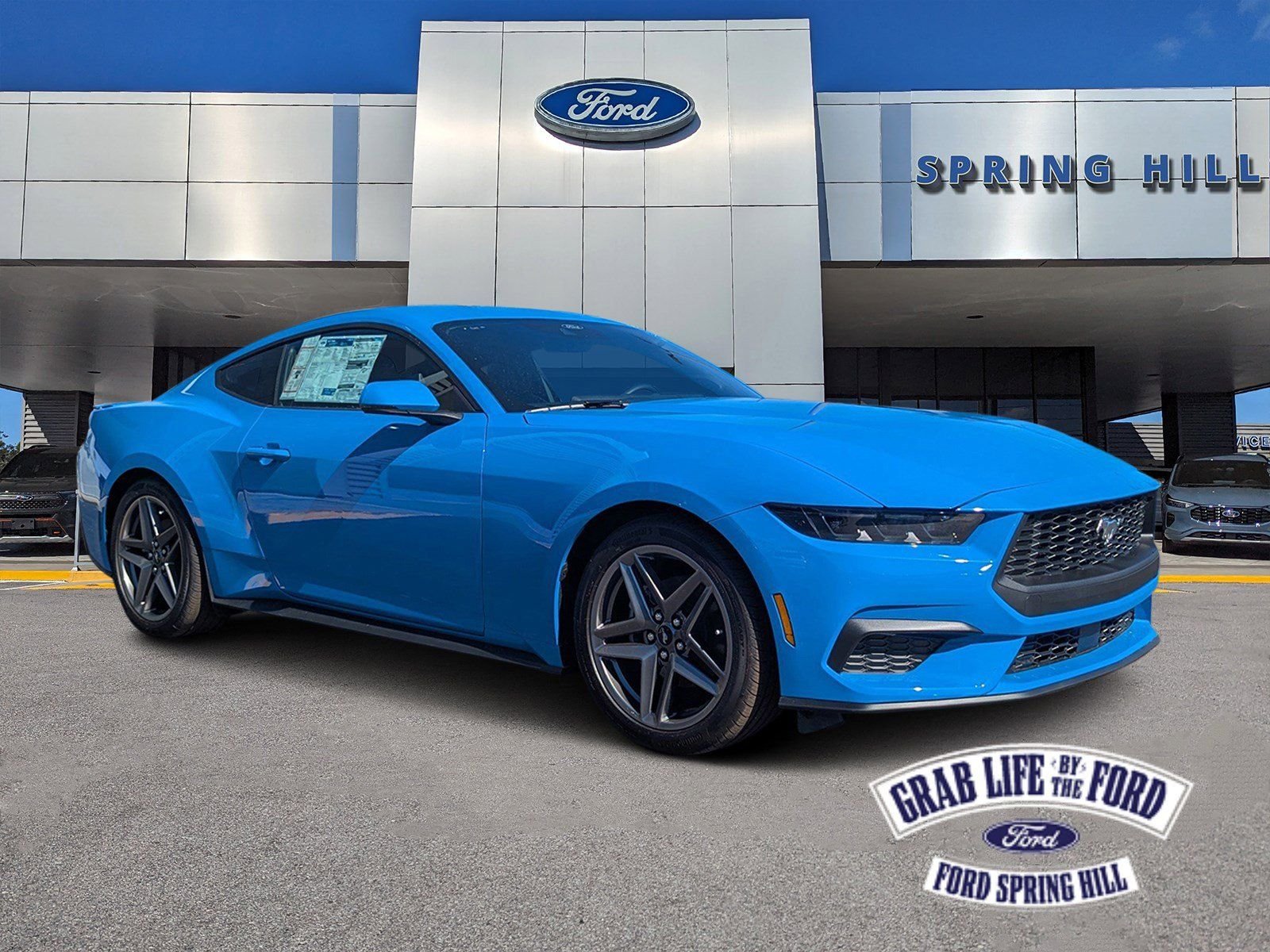 New 2026 Grabber Blue Metallic Ford EcoBoost Premium image 1