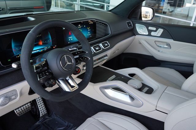 New 2026 MANUFAKTUR Moonlight White Metallic Mercedes-Benz AMG® GLE 63 S 4MATIC+ SUV image 2