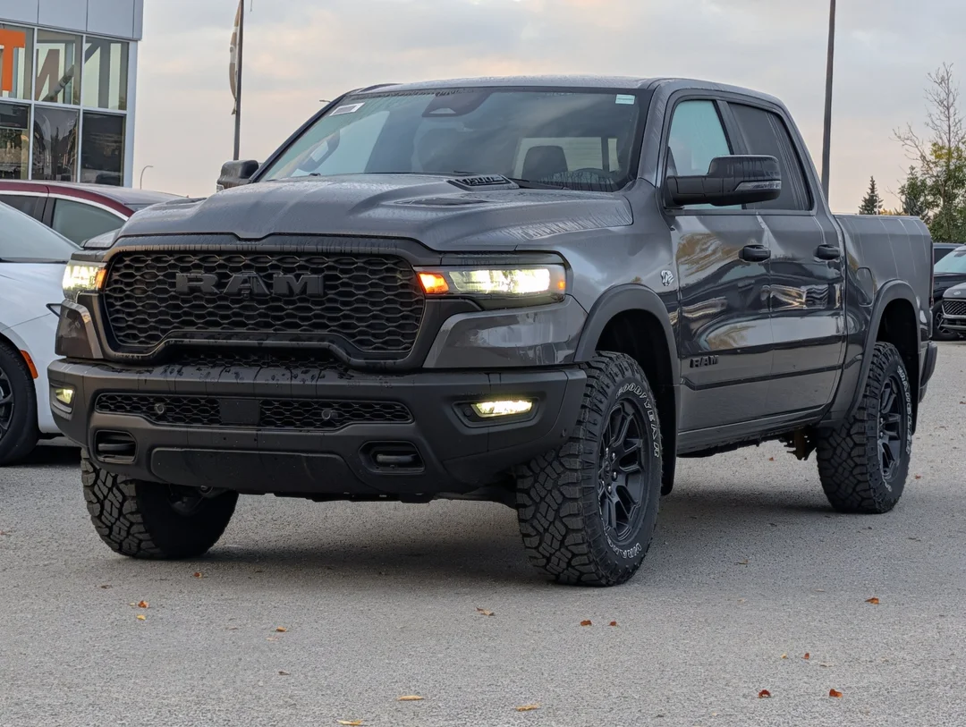 New 2026 Grey RAM Rebel - - 4x4 - 5.7L HEMI V8 - Rebel Level 1 Equip Grp & More! image 4
