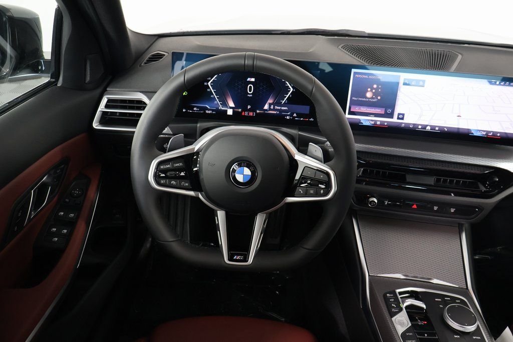 New 2026 Gray Metallic BMW 330i image 3