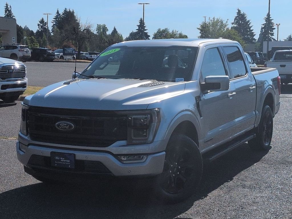 Used 2023 Silver Metallic Ford Lariat image 1