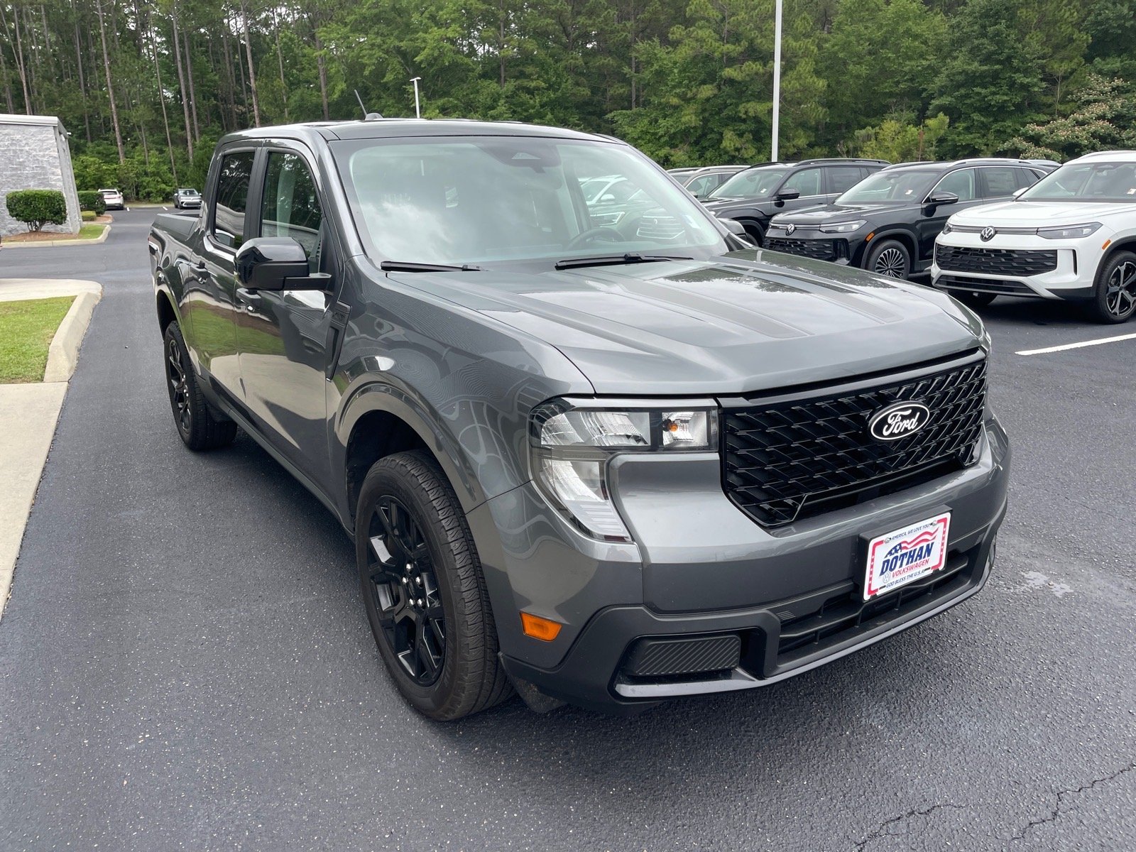 Used 2025 Carbonized Gray Metallic Ford XLT image 3