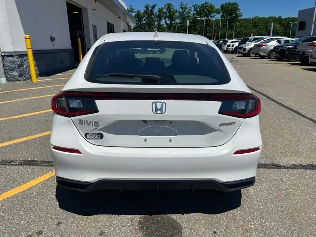 Certified Used 2025 Platinum White Pearl Honda Sport image 4