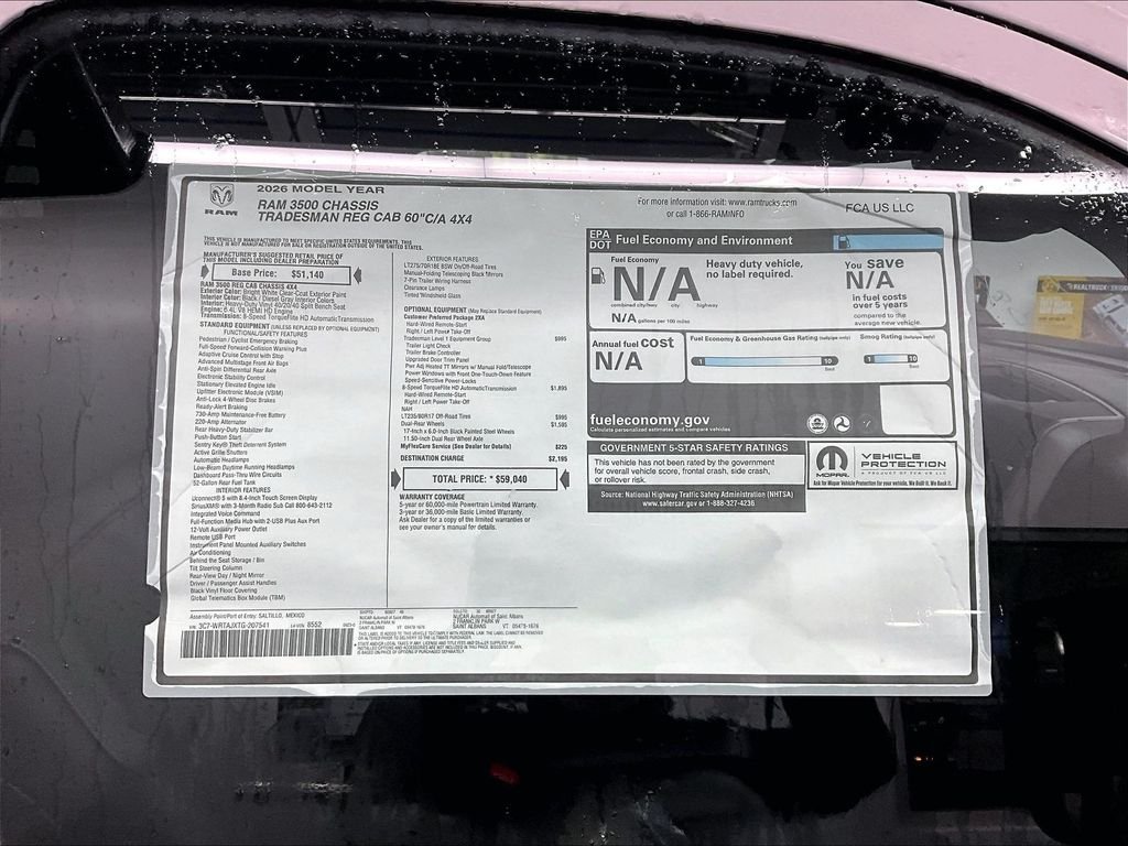 2026 RAM 3500 Chassis Tradesman - Photo 17