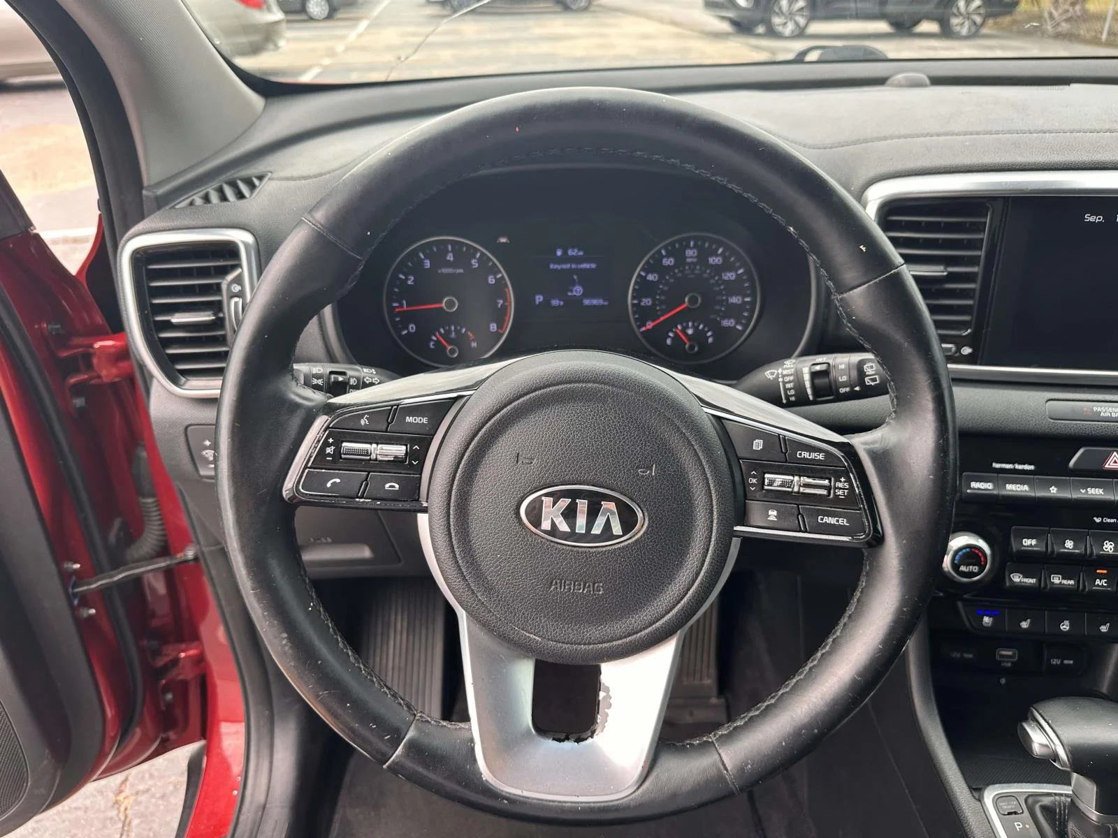 Used 2021 Hyper Red Kia EX image 15